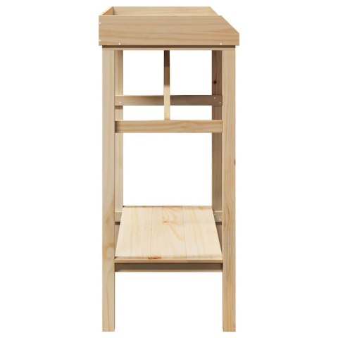 STOJAKI NA ROŚLINY Z PÓŁKĄ BRĄZOWY 75X40X90CM