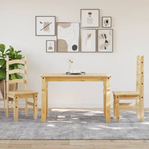 STÓŁ JADALNIANY CORONA 112X60X75CM LITE DREWNO SOSNOWE