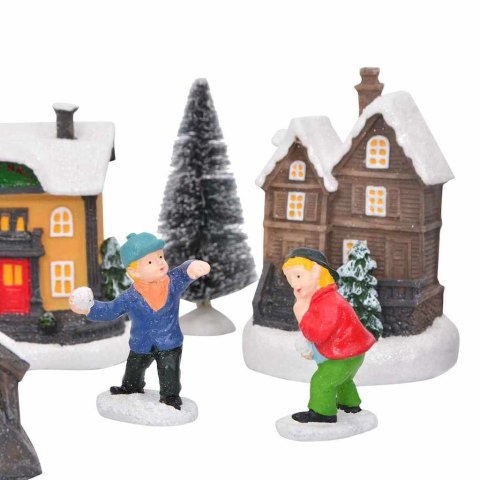 ŚWIĄTECZNA DEKORACJA NA STÓŁ WIELOKOLOROWE ŻYWICA