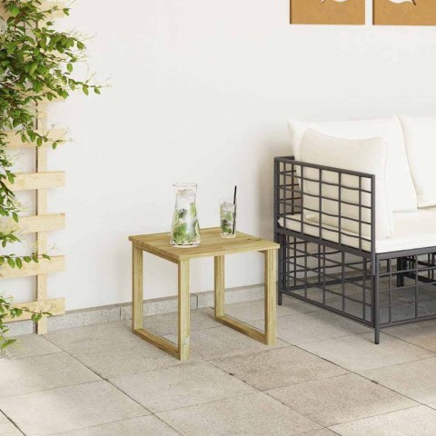 STÓŁ LEŻAKOWY BRĄZOWY 40X40X36CM SOSNA IMPREGNOWANA