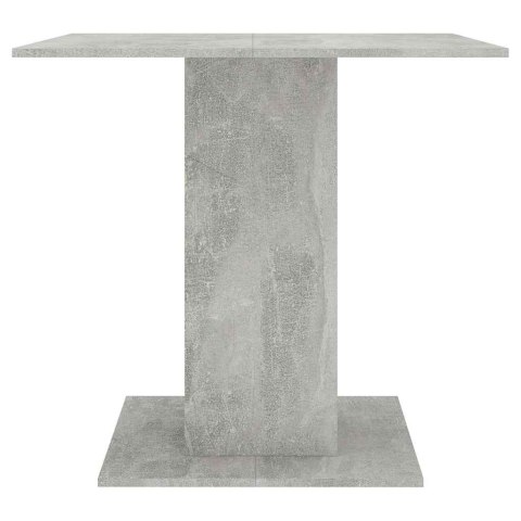 STÓŁ JADALNIANY BETONOWY SZARY 80X80X75CM