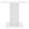 STÓŁ JADALNIANY BIAŁY 80X80X75CM