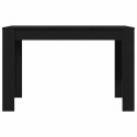 STÓŁ JADALNIANY CZARNY DĄB 120X60X76CM