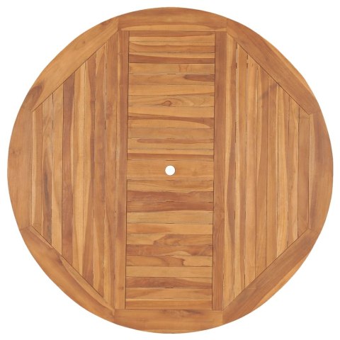 STÓŁ OGRODOWY 150X76CM LITE DREWNO TEKOWE