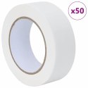 VidaXL Taśmy Maska Malarska 50 pcs Biały 38mm x 50m Papier