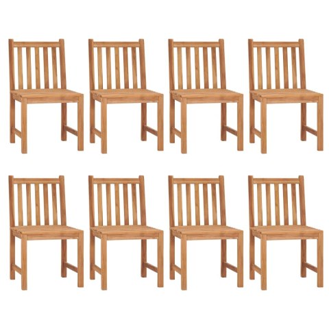 9-CZĘŚCIOWY ZESTAW OBIADOWY DO OGRODU 200X100CM LITE DREWNO TEKOWE