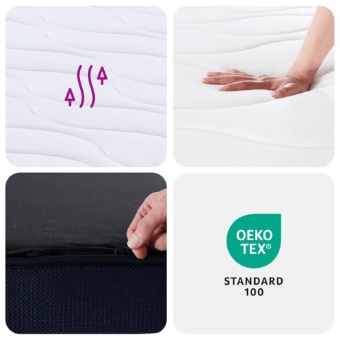 MATERAC KIESZENIOWY ŚREDNIA TWARDOŚĆ 200X200CM