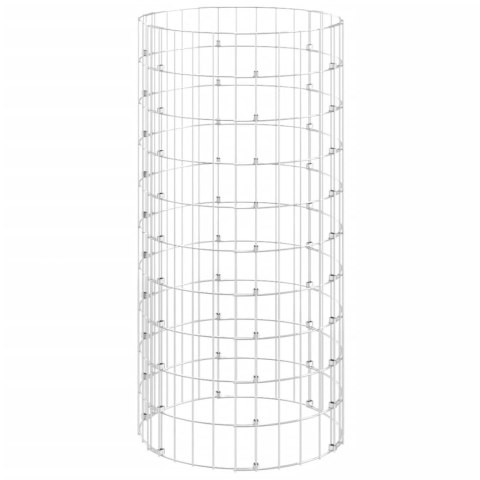 KOMPOSTOWNIK OGRODOWY Ø50X100CM STAL GALWANIZOWANA