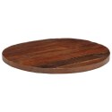 BLAT STOŁU Ø 90X3,8CM OKRĄGŁY LITE DREWNO Z ODZYSKU