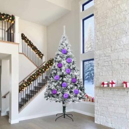 VidaXL Zestaw Bombek Choinkowych 4 pcs Liliowy