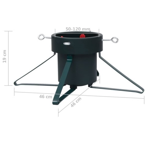 STOJAK POD CHOINKĘ CZARNY METALOWY DO 210CM STABILNY TRWAŁY