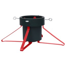 STOJAK POD CHOINKĘ METALOWY ZIELONO CZERWONY DO 210CM STABILNY