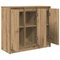 KOMODA ARTISAN DĄB 85X34X76CM DREWNO KLEJONE