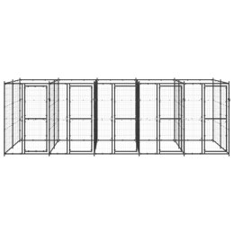 KOJEC ZEWNĘTRZNY DLA PSA STALOWY 12,1M²