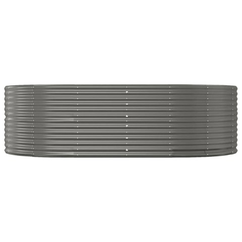 PODWYŻSZONA DONICA STAL OCYNKOWANA 212X140X68CM