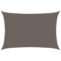 ŻAGIEL PRZECIWSŁONECZNY OGRODOWY MARKIZA TARAS 160G/M² ANTRACYTOWY 4X5 M