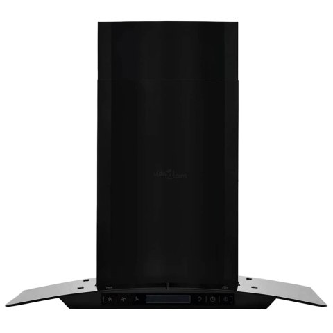 ŚCIENNY OKAP KUCHENNY STAL NIERDZEWNA 756 M³/H 60CM CZARNY