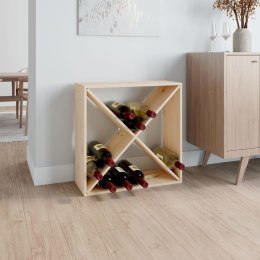 SZAFKA NA WINO 62X25X62CM LITE DREWNO SOSNOWE