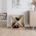 SZAFKA NA WINO 62X25X62CM LITE DREWNO SOSNOWE