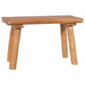 ŁAWKA OGRODOWA 80CM LITE DREWNO TEKOWE