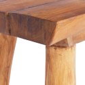 ŁAWKA OGRODOWA 80CM LITE DREWNO TEKOWE