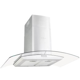 VidaXL Okap kuchenny LED, ścienny, stal nierdzewna, 90 cm, 756 m³/h