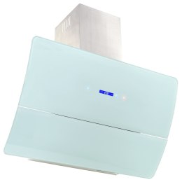 VidaXL Ścienny okap kuchenny, stal nierdzewna, 756 m³/h, 90 cm, biały