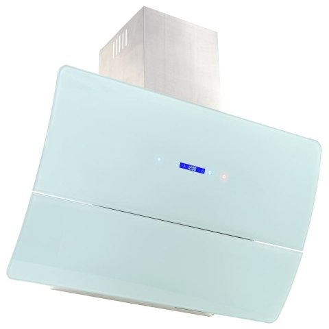 VidaXL Ścienny okap kuchenny, stal nierdzewna, 756 m³/h, 90 cm, biały