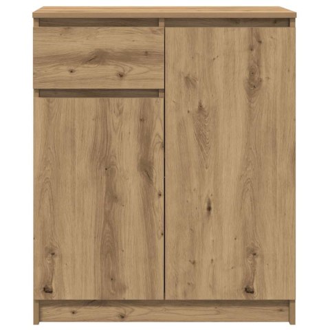 KOMODA Z SZUFLADĄ ARTISAN OAK 71X35X84CM DREWNO KLEJONE