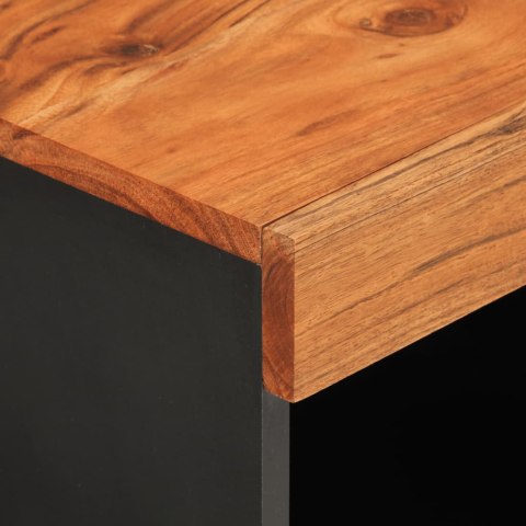 SZAFKA POD TELEWIZOR 85X33X43,5CM LITE DREWNO AKACJOWE