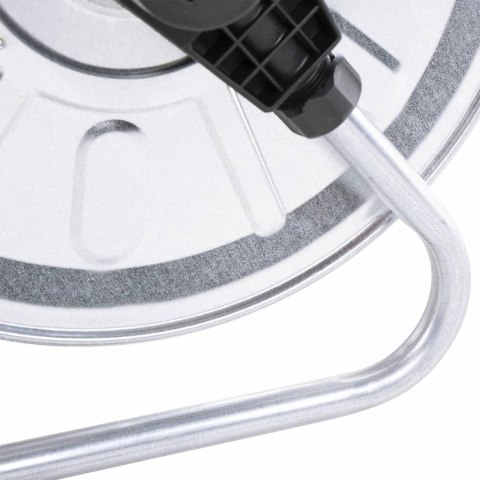 BĘBEN ŚCIENNY NA WĄŻ STALOWY 50M 1/2" LUB 35M 3/4"