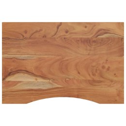 BLAT BIURKA 100X60X2,5CM PROSTOKĄTNY LITE DREWNO AKACJOWE