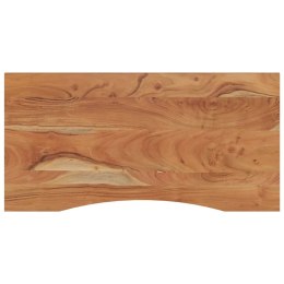 BLAT BIURKA 110X60X2,5CM PROSTOKĄTNY LITE DREWNO AKACJOWE
