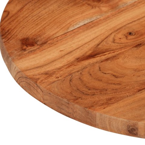 BLAT DO STOLIKA Ø50X2,5CM OKRĄGŁY LITE DREWNO AKACJOWE