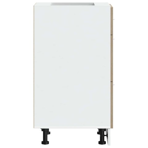 DOLNA SZAFKA "LYON" DĄB SONOMA 40X46X81,5CM DREWNO KLEJONE