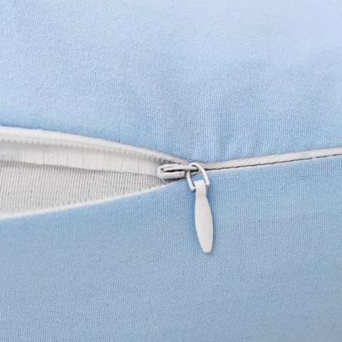PODUSZKA CIĄŻOWA W KSZTAŁCIE J 54X(36-43)CM NIEBIESKA