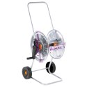 WÓZEK Z BĘBNEM NA WĄŻ 50M 1/2" LUB 35M 3/4" STALOWY