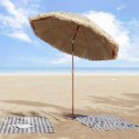 PARASOL PLAŻOWY BRĄZOWY Ø 160X196CM STAL