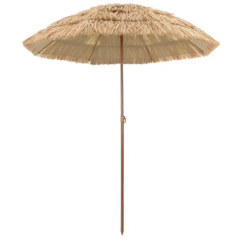 PARASOL PLAŻOWY BRĄZOWY Ø 160X196CM STAL