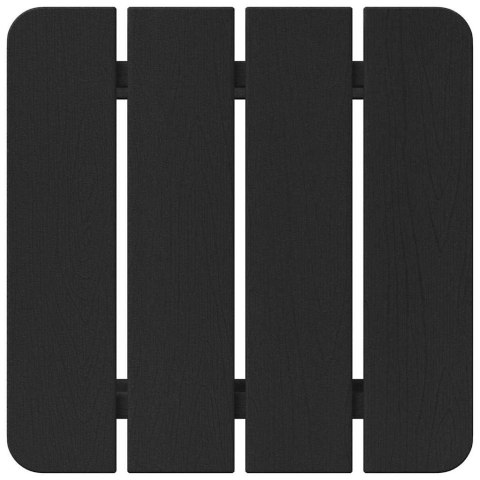 VidaXL Stolik Boczny Adirondack Czarny 38 x 38 x 46 cm HDPE