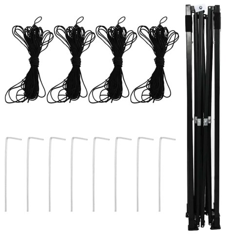 SZKLARNIA OGRODOWA Z DACHEM ZIELONA 290X430X315CM STAL