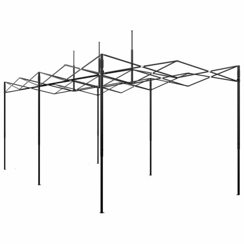 SZKLARNIA Z DACHEM ZIELONY 290X580X315CM STAL