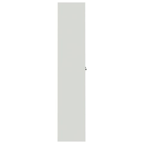 SZAFA NA DOKUMENTY JASNOSZARA 90X40X200CM STALOWA