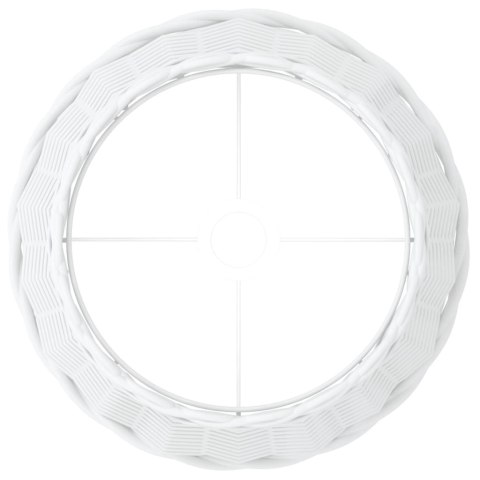 KLOSZ DO LAMPY BIAŁY Ø38X23CM WIKLINA