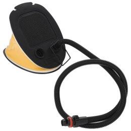 POMPKA NOŻNA 26X18CM PP I PE SZARO-ŻÓŁTA