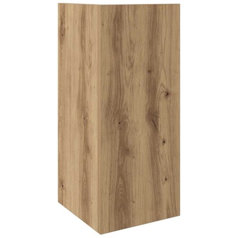 STOLIKI BOCZNE 2 SZT. Z PÓŁKĄ DĄB ARTISAN 25,5X27X60CM