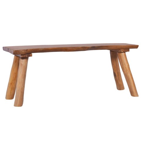 ŁAWKA OGRODOWA 120CM LITE DREWNO TEKOWE