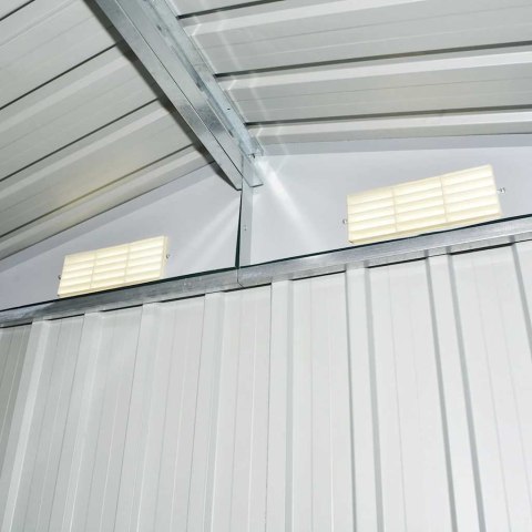 SZOPA OGRODOWA METALOWA 204X132X186CM