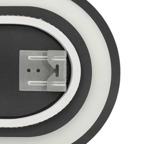 LUSTRO ŁAZIENKOWE Z LED 100X45CM OWALNE