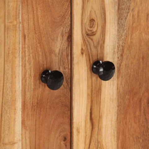 SZAFKA UMYWALKOWA 62X33X58CM AKACJA MATERIAŁ DREWNOPOCHODNY